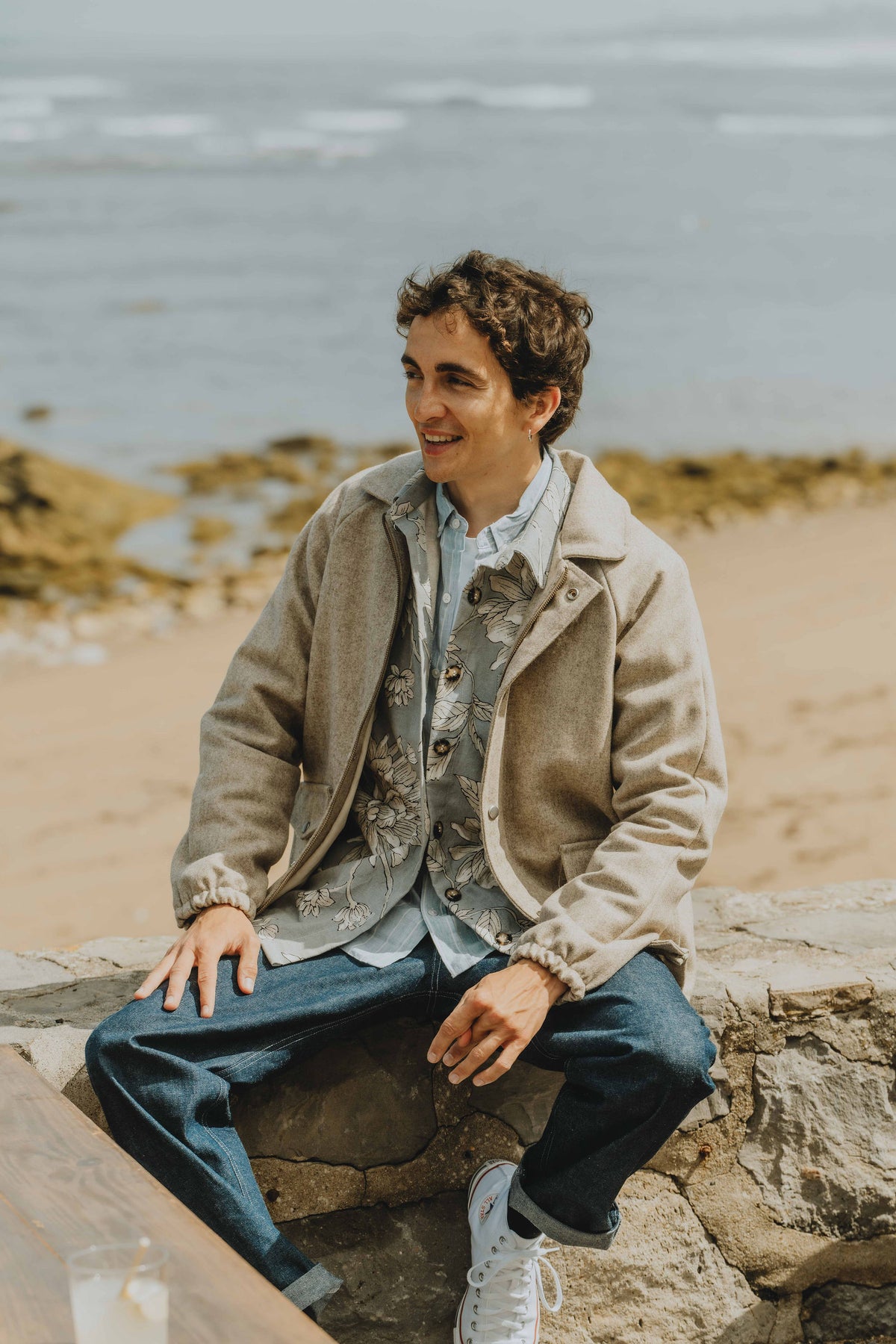 Patron de couture veste homme Adrien avec manches raglan, coupe confortable et finitions soignées