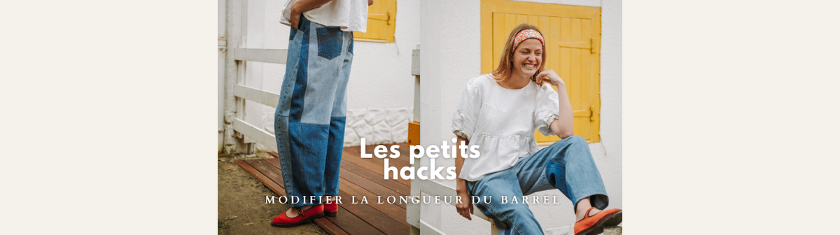 Comment modifier la longueur du jean Barrel ?